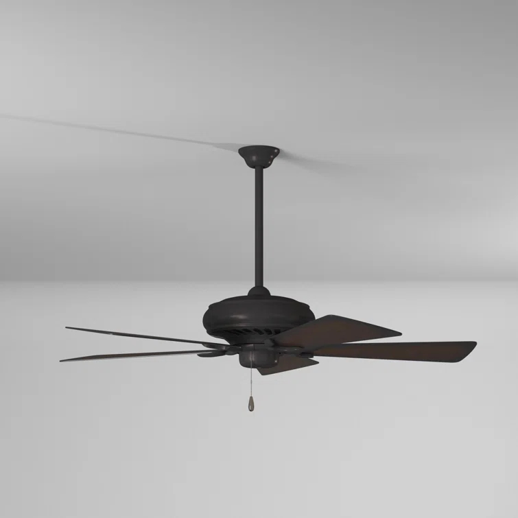 52" Supra 5 - Blade Standard Ceiling Fan with Pull Chain