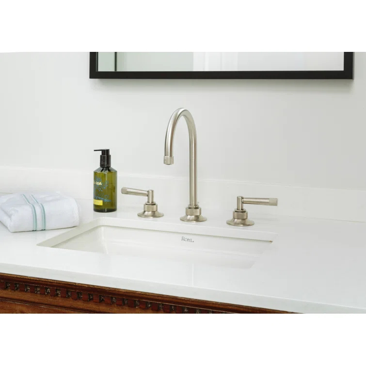 Graceline Widespread Lavatory Faucet With C-Spout