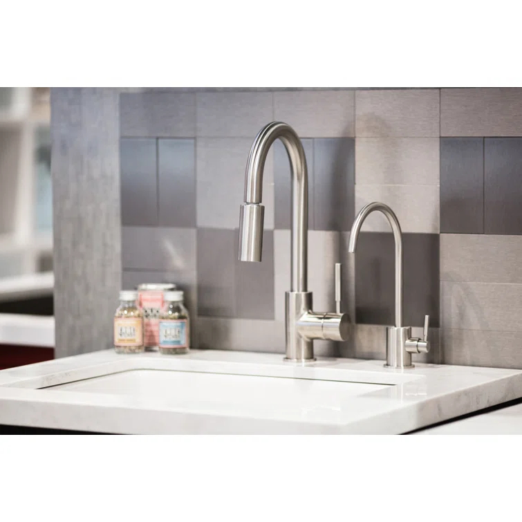 Lux Pull-Down Bar/Food Prep Kitchen Faucet