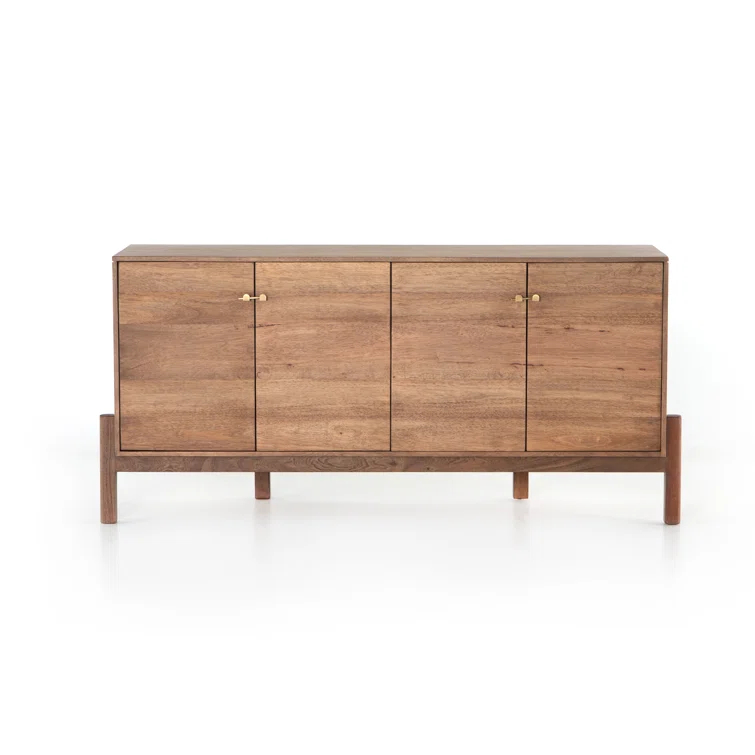 Reza 70'' Smoked Honey Acacia Sideboard