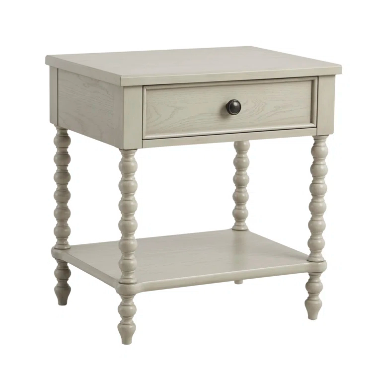 Beckett One Drawer Solid Wood Nightstand