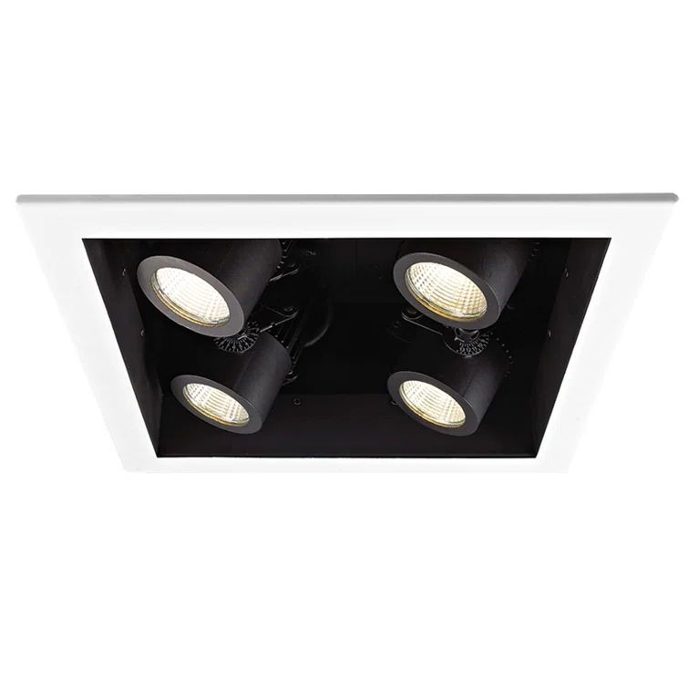 10.75'' Dimmable Multi-Spotlight Recessed Lighting Kit