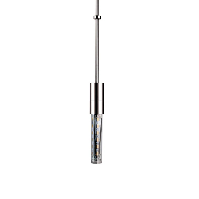 Tube 1-Light Architectural Ceiling Pier Mount