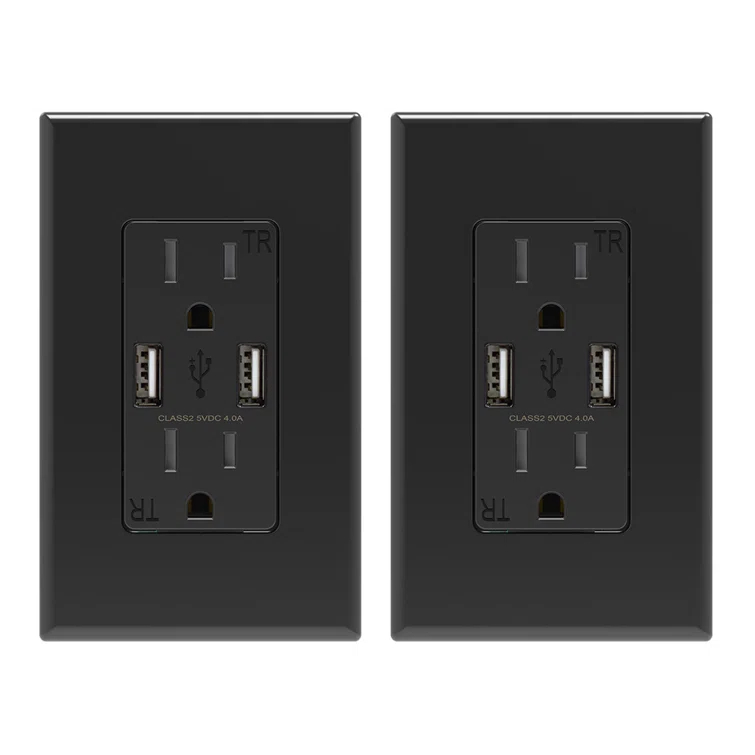 15 Tamper Resistant Duplex Outlet