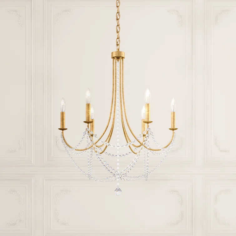Verdana 6 - Light Dimmable Empire Chandelier