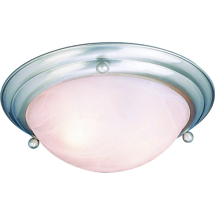 Lunar Glass Flush Mount