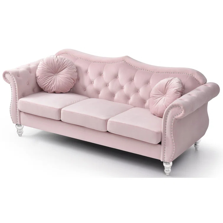 Hollywood 82'' Velvet Sofa