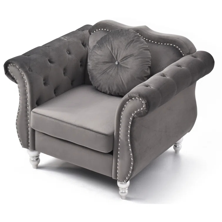 Hollywood Velvet Armchair