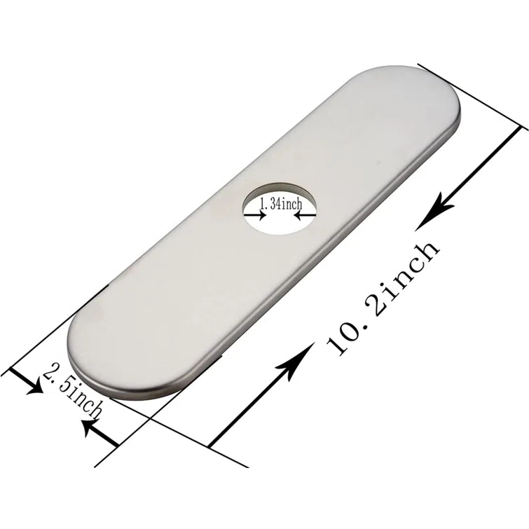 Kitchen and Bathroom Sink Deck Plate