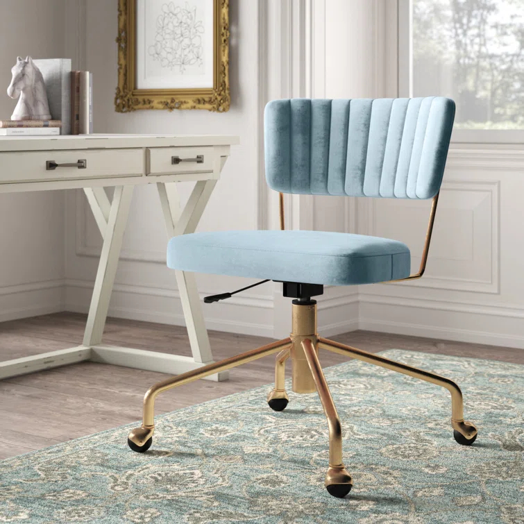 Danielburnham Velvet Task Chair