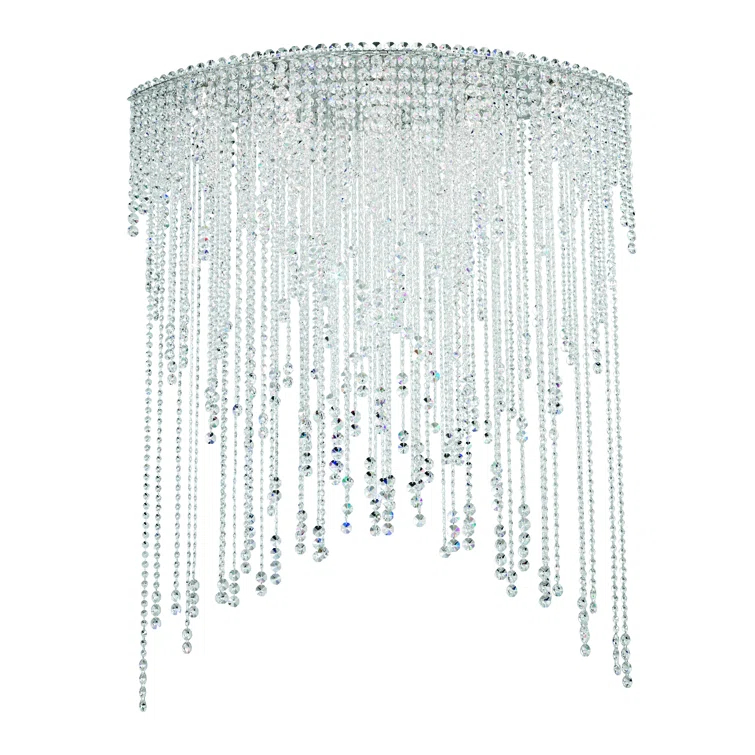 Chantant Crystal Flush Mount