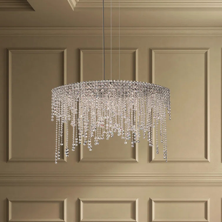 Chantant 8 - Light Geometric Chandelier