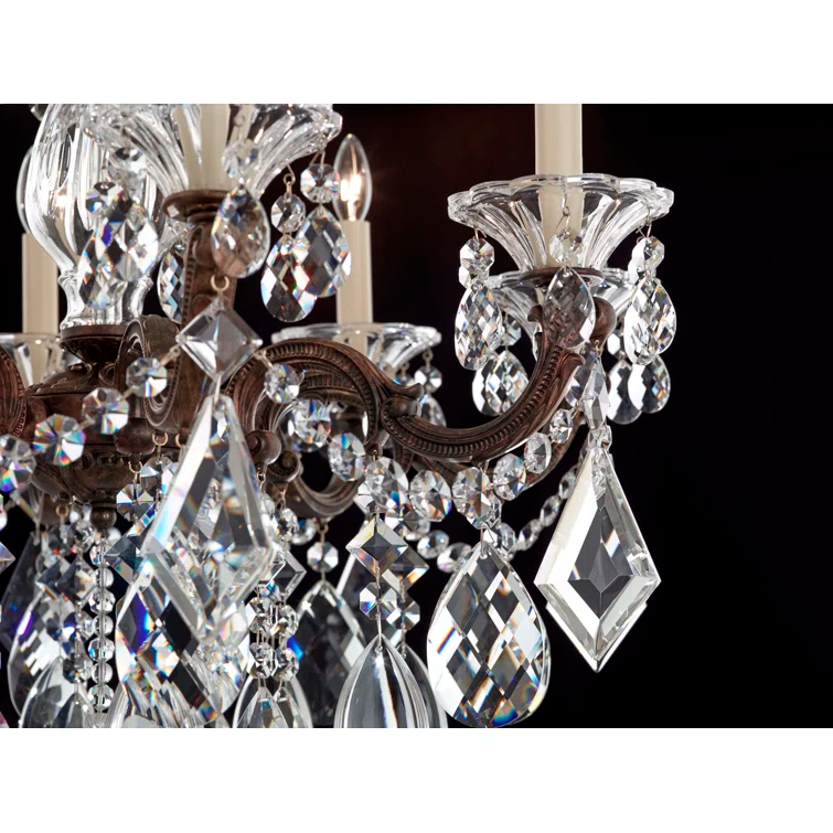 La Scala 8 - Light Glass Classic / Traditional Chandelier