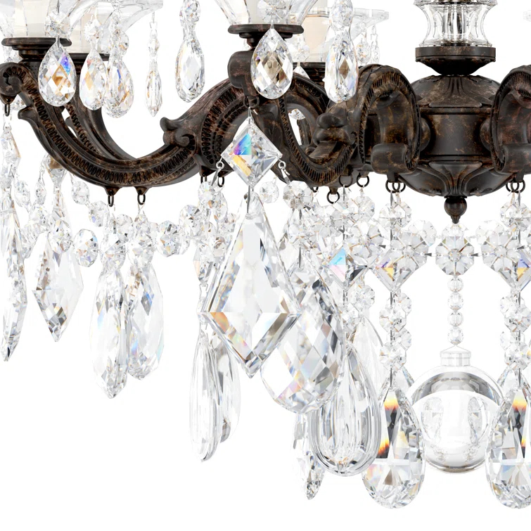 La Scala 8 - Light Glass Classic / Traditional Chandelier