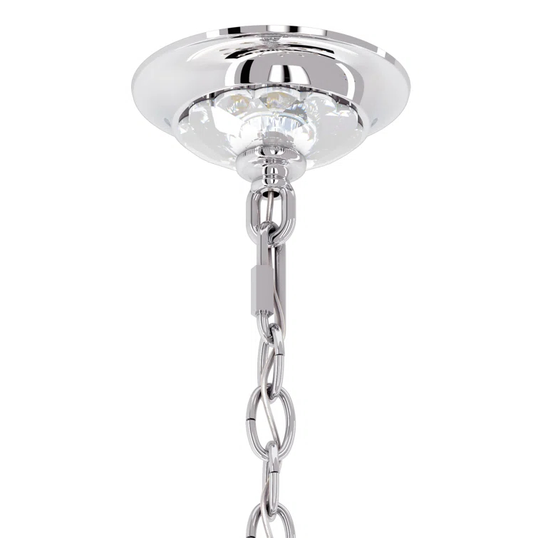 Sarella 15 - Light Glass Classic / Traditional Chandelier