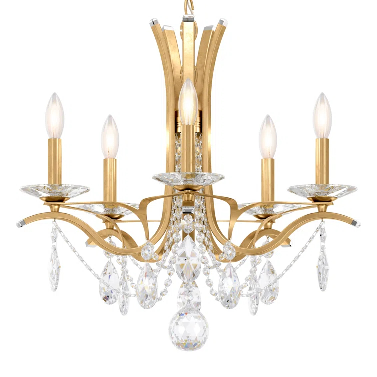 Vesca 5 - Light Dimmable Classic / Traditional Chandelier