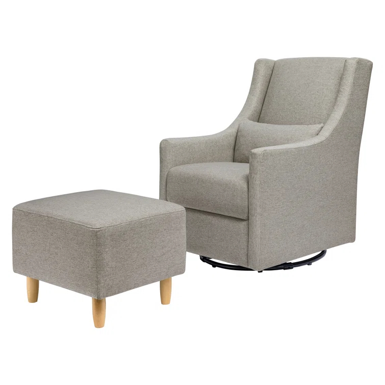 Toco Swivel Glider with Ottoman Set