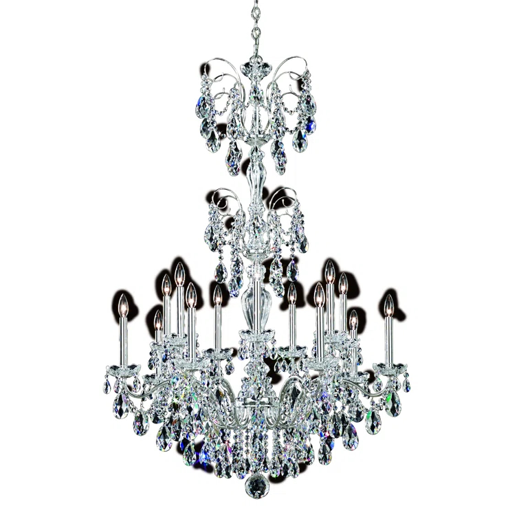 Sonatina 14 - Light Tiered Chandelier