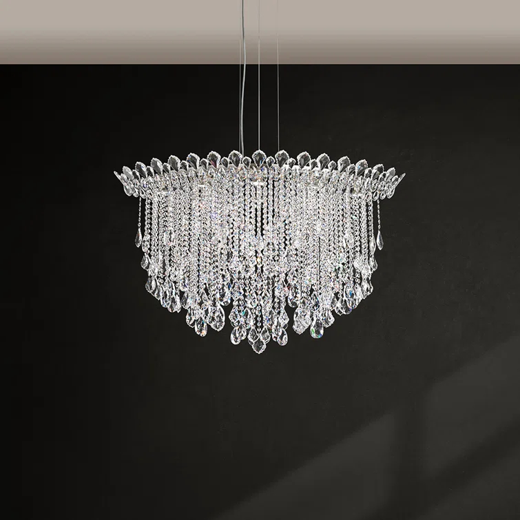Trilliane 8 - Light Geometric Chandelier