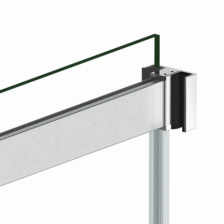 Spezia 44" - 48"W x 76" H Double Sliding Frameless Shower Door