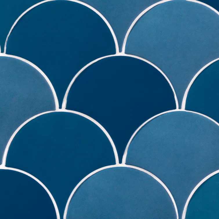 Riptide 2" x 5" Ceramic Patterned Wall Tile (4.06 Sq. Ft. / Case)