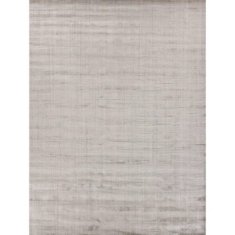 Robin Hand Loomed Striped Area Rug in Taupe/Gray