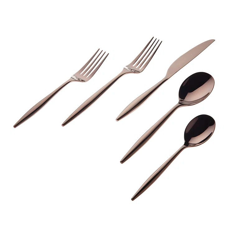 Milano 20 Piece 18/10 Stainless Steel Flatware Set, Service for 4