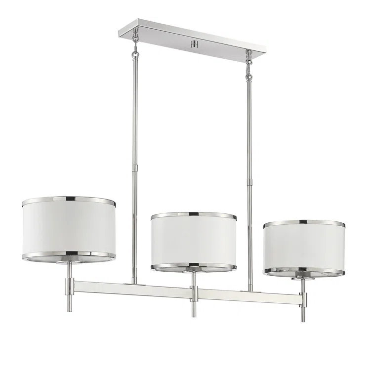 Braselton 3 - Light Kitchen Island Pendant