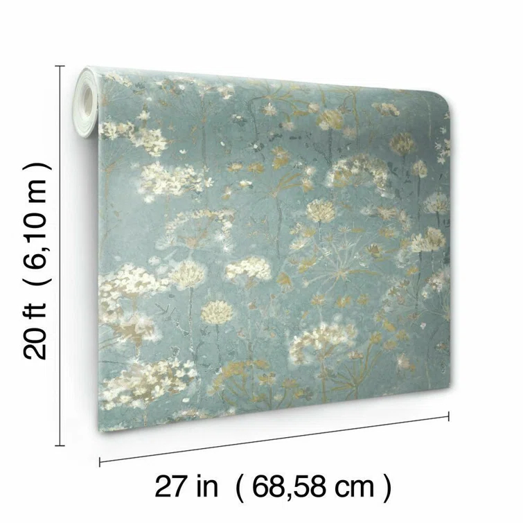 Peel & Stick Floral Roll