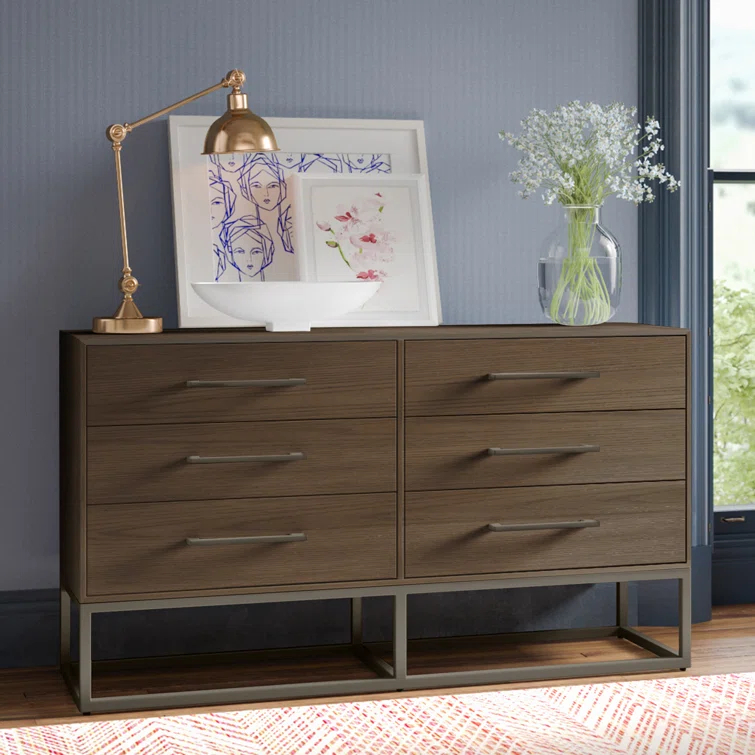 Sheldon 6 - Drawer Double Dresser