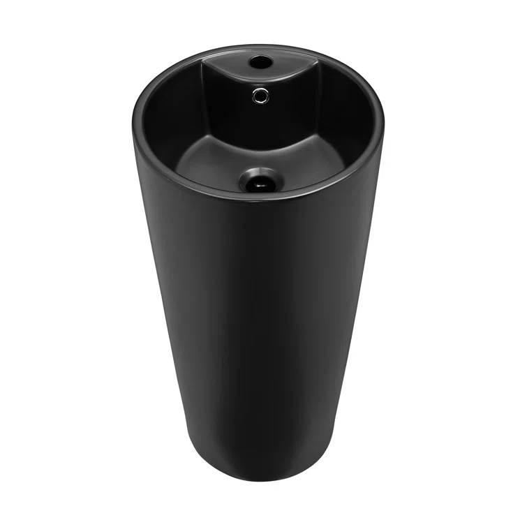 Monaco Circular Basin Pedestal Sink