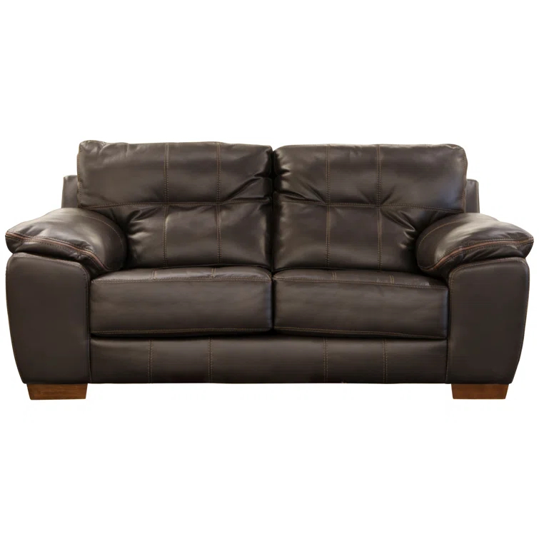 Peosta 79" Pillow Top Arm Loveseat with Reversible Cushions
