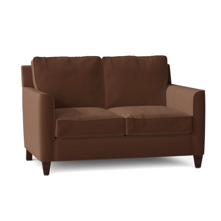 Yorba 54.5'' Leather Loveseat