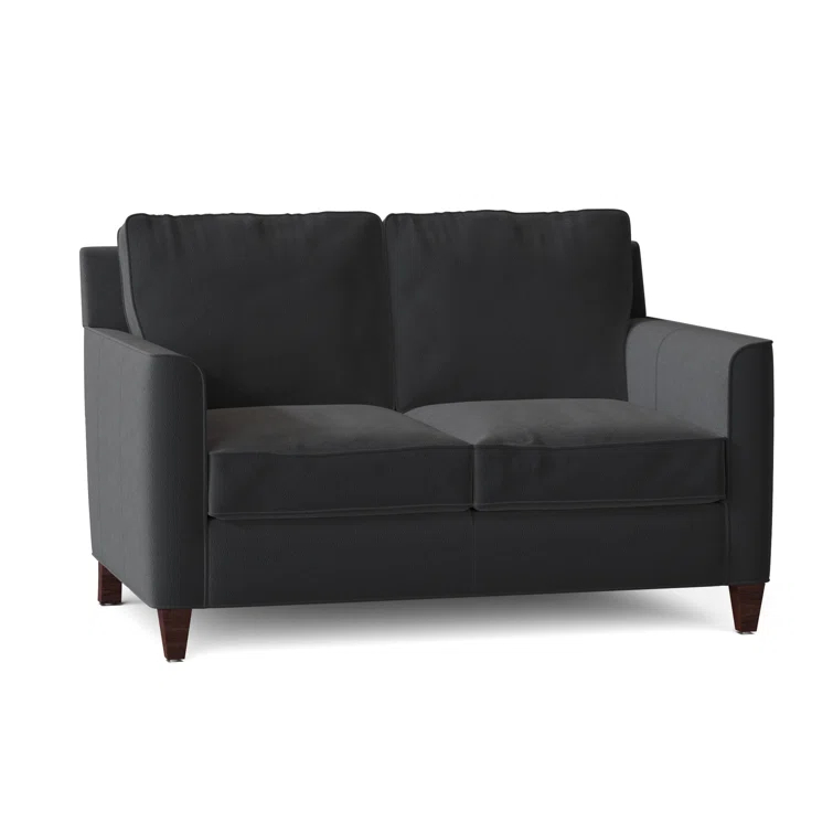 Yorba 54.5'' Leather Loveseat