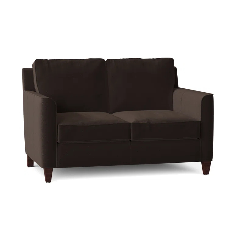 Yorba 54.5'' Leather Loveseat