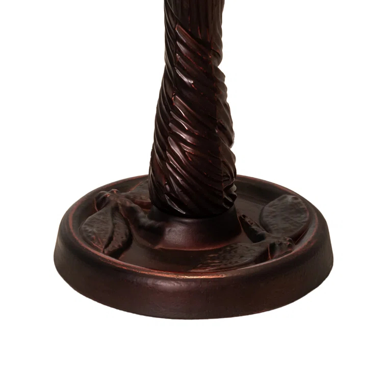 230981 Meyda 13" High Tiffany Hanginghead Dragonfly Table Lamp