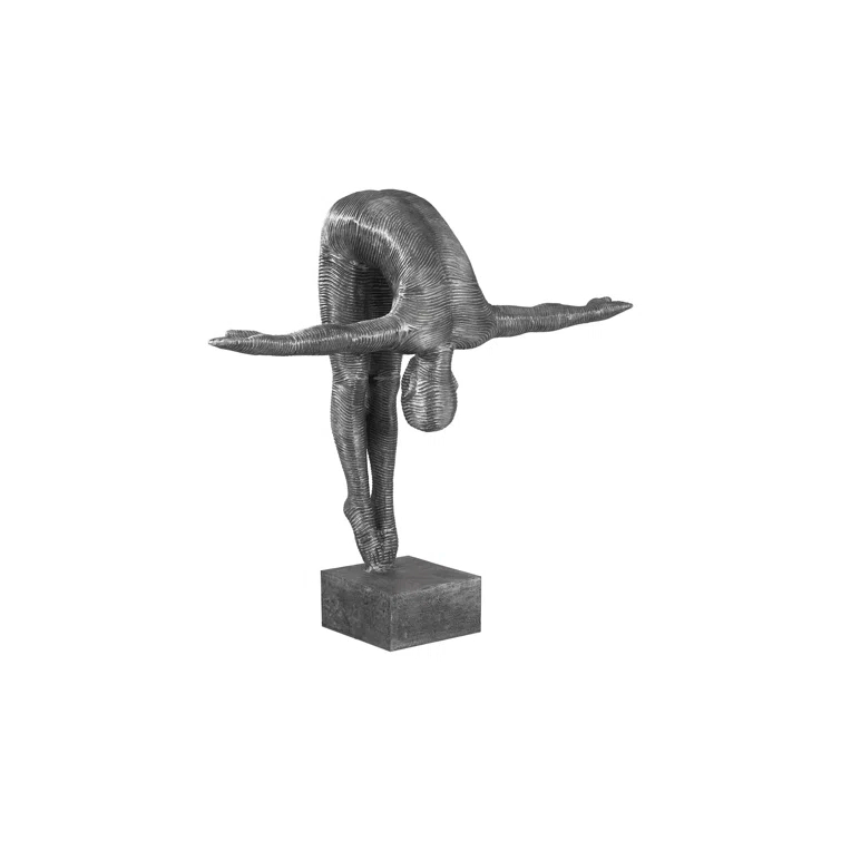 Aluminum Diving Statue