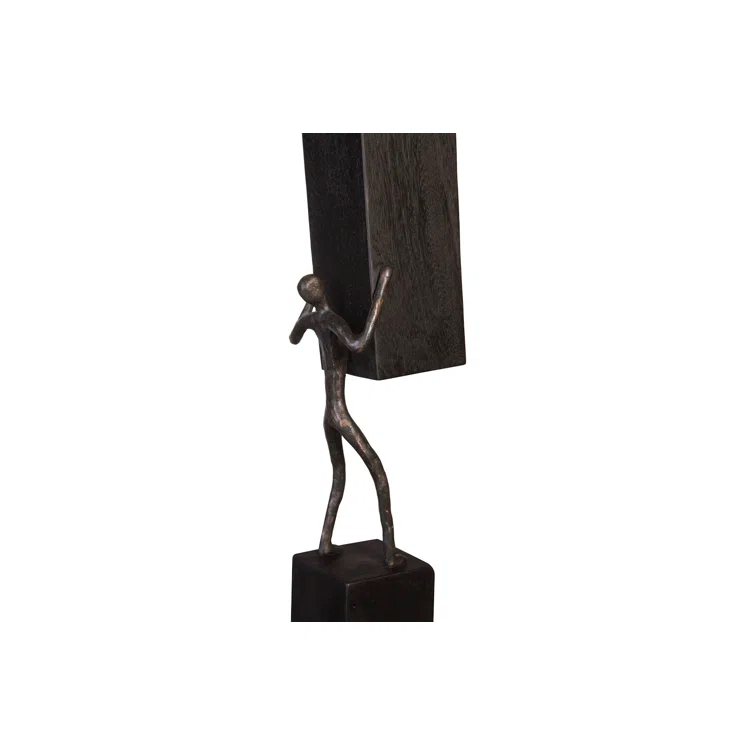 Atlas Pole Statue