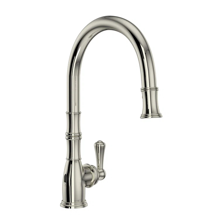 Perrin & Rowe U.4734PN-2 Georgian Era Pull-Down Touchless Kitchen Faucet