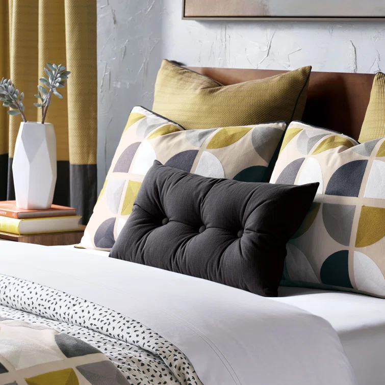 Camden Modern & Contemporary Cotton Geometric Shapes Duvet Cover Set
