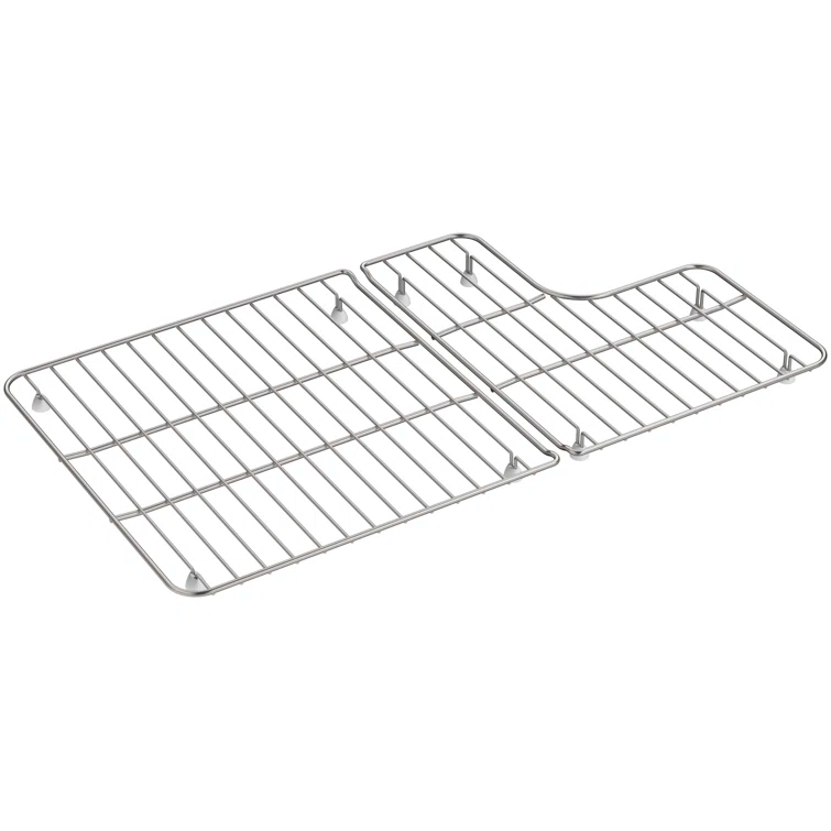 2 Piece Whitehaven Stainless Steel Rack for Whitehaven K-5826/5827 Sinks