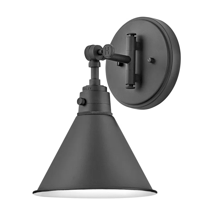 Lennon Adjustable Sconce - Black