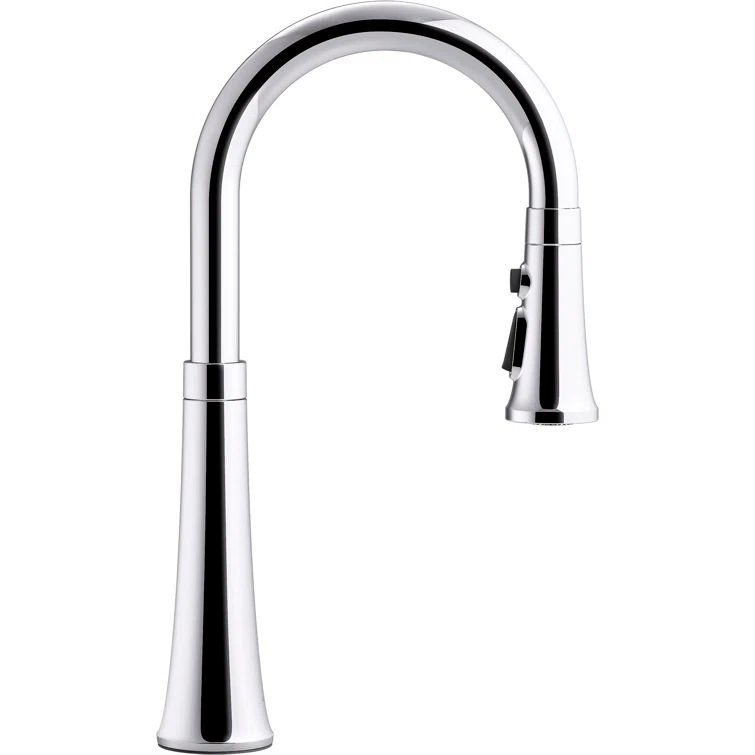Tone™ Touchless Pull-Down Kitchen Sink Faucet with Voice Activation and Three-Function Sprayhead