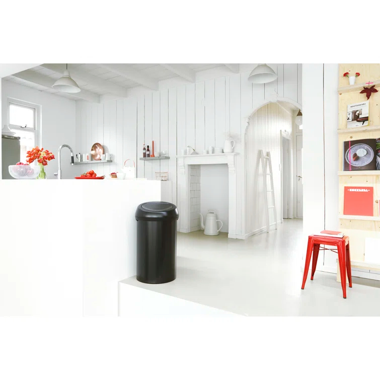 Brabantia Touch Top Trash Can 16 Gallon