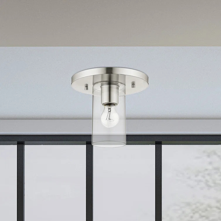 Mollie Glass Flush Mount