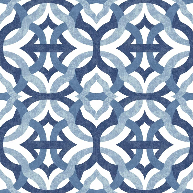 Waverly Peel & Stick Geometric Roll