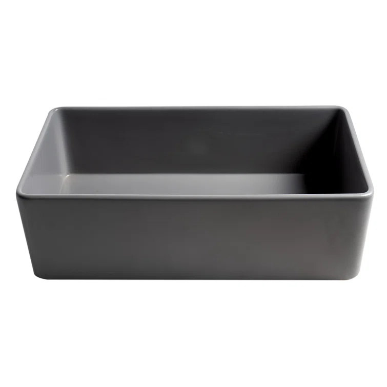 33'' L Farmhouse / Apron Single Bowl Fireclay Kitchen Sink
