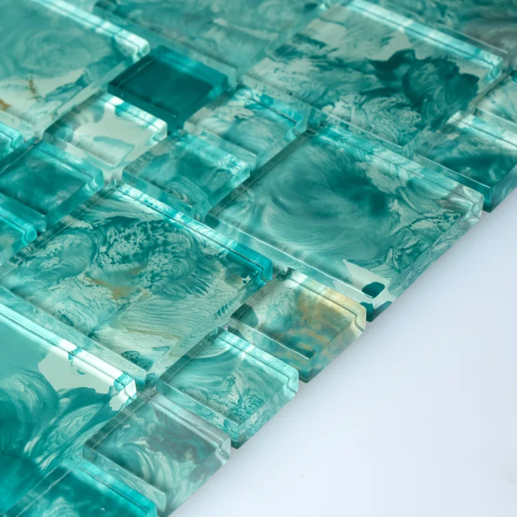 Swimming Pool Series Glass Mosaic Tile
