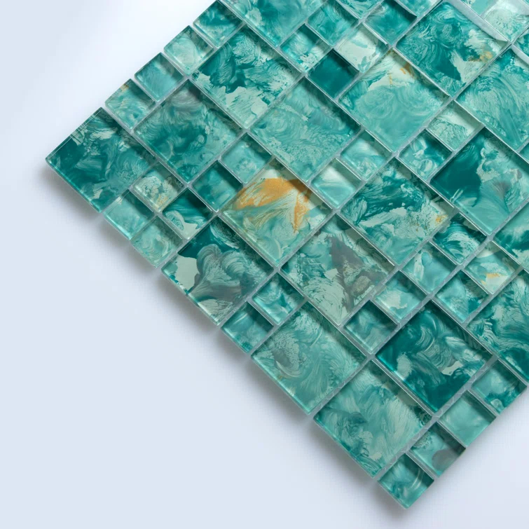 Swimming Pool Series Glass Mosaic Tile