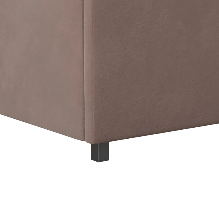 Moon Upholstered Platform Storage Bed